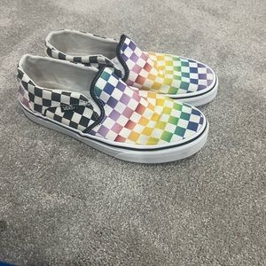 Vans slip on sneakers